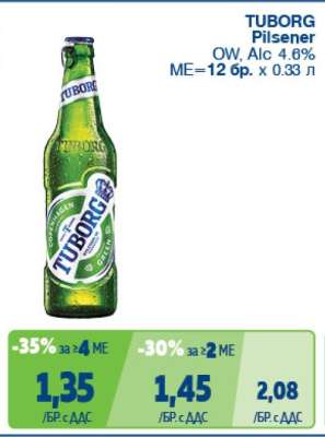 TUBORG Pilsener