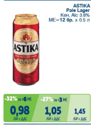 ASTIKA Pale Lager