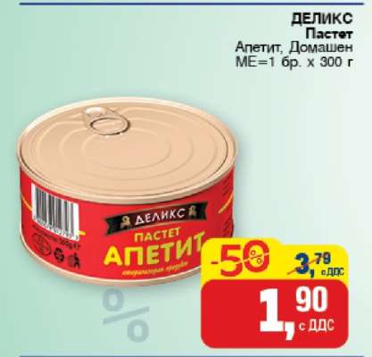 ДЕЛИКС Пастет