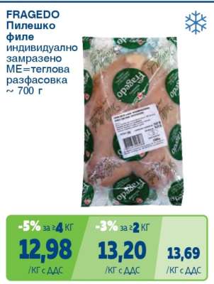FRAGEDO Пилешко филе