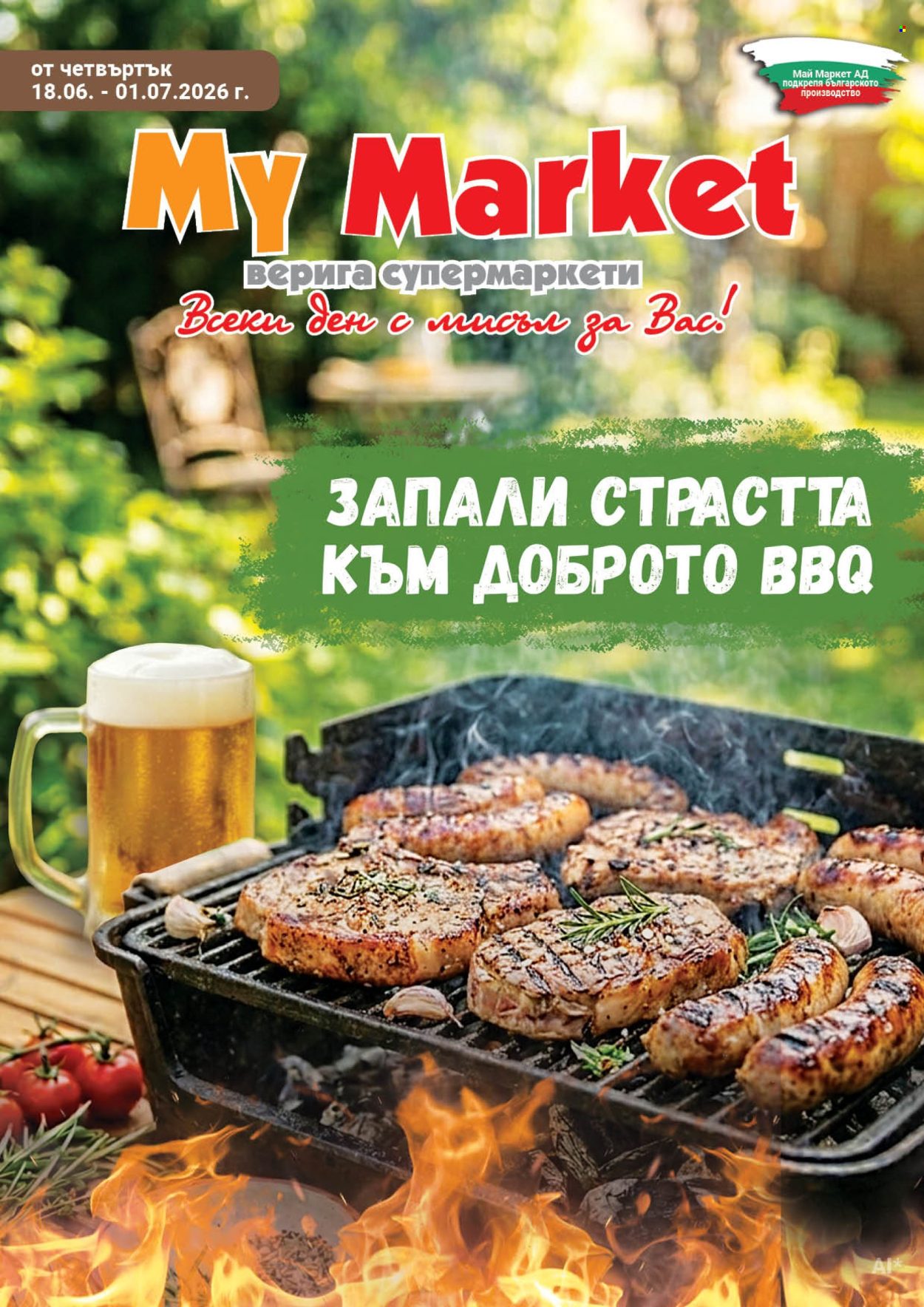 Брошура на MyMarket - 18.06.2026 - 01.07.2026. Страница 1