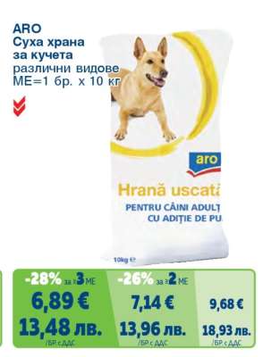 ARO Суха храна за кучета