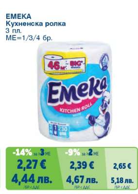 EMEKA Кухненска ролка