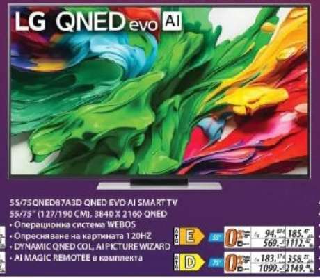 LG QNED evo AI