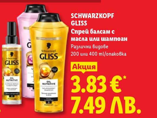 Schwarzkopf GLISS