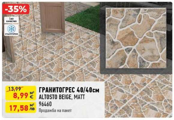 ГРАНИТОГРЕС 40/40см
