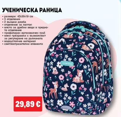Ученическа раница