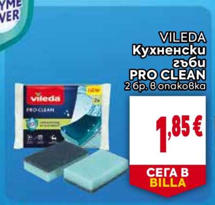 VILEDA Кухненски гъби PRO CLEAN