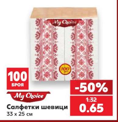 Салфетки шевици