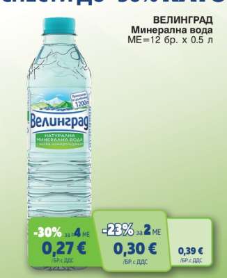 Велинград Минерална вода