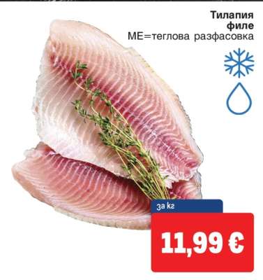Тилапия филе