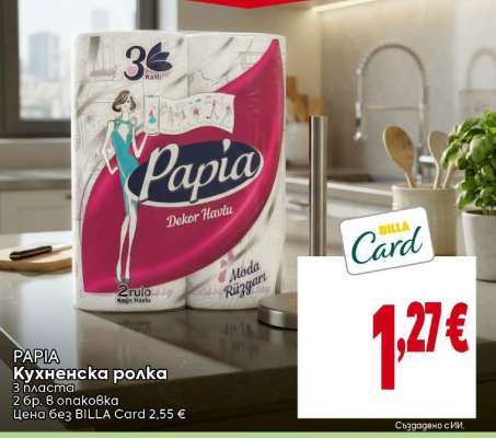 PAPIA Кухненска ролка