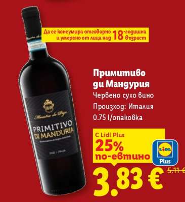 Примитиво ди Мандурия