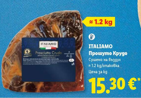ITALIAMO Прошумо Крудо
