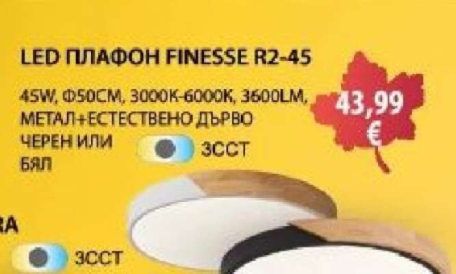 LED ПЛАФОН FINESSE R2-45