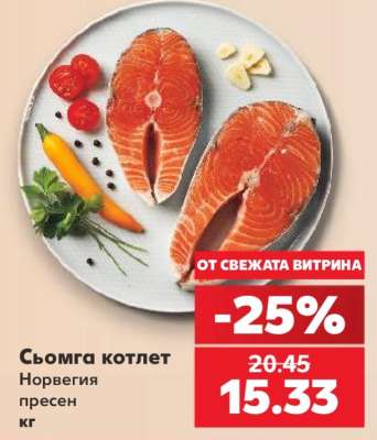 Сьомга котлет