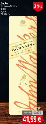 Johnnie Walker Gold Label