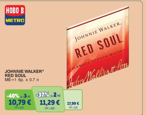 JOHNNIE WALKER® RED SOUL