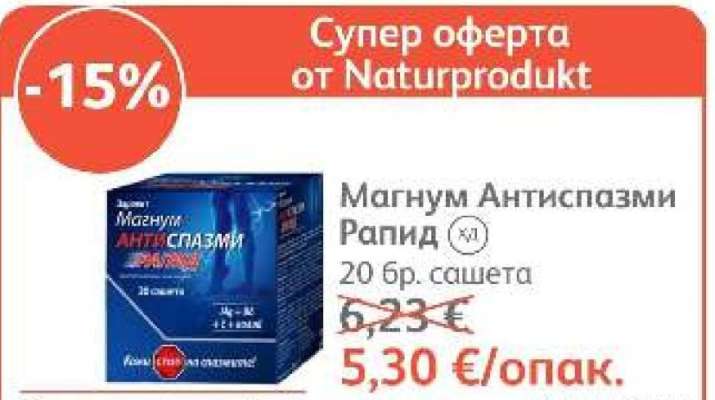 Магнум Антиспазми Рапид