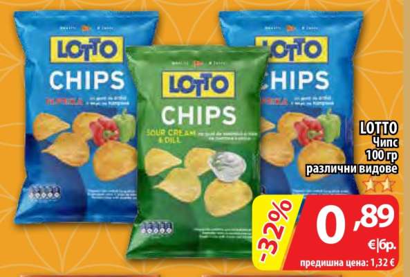 LOTTO Чипс